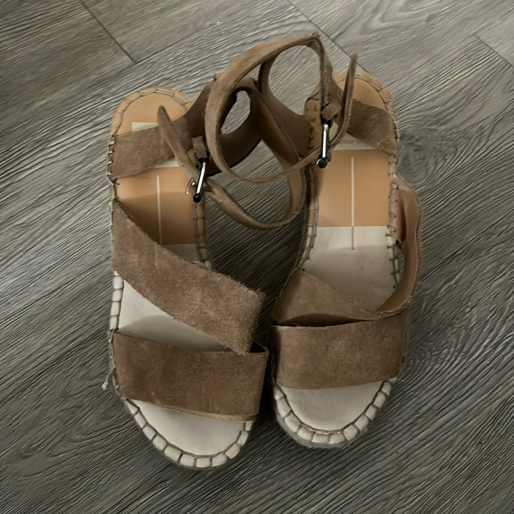 Dolce Vita Espadrille Wedge Heel Summer Neutral